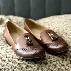 NATURALIZER - Women’s Lorraine Leather Pointed Toe Loafers SIZE 7